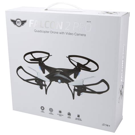 Sky Rider Falcon 2 Pro Quadcopter Drone with Video Camera, DRC377B ...