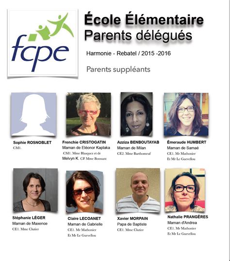 Conseil Fcpe Harmonie Rebatel