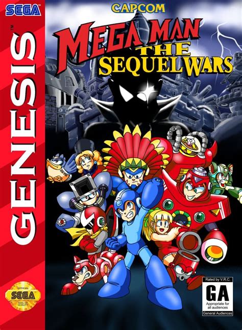 Homebrew Mega Man The Sequel Wars Sega Mega Drive Genesis