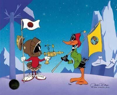 Marvin The Martian And Duck Dodgers Looney Tunes Characters Looney