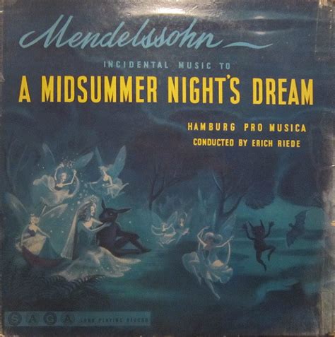 Incidental Music To A Midsummer Night S Dream Overture The Hebrides