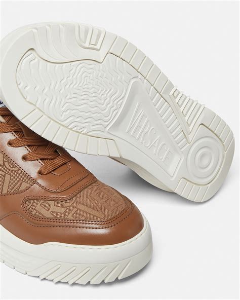 Versace Versace Allover Odissea Trainers For Men Online Store Eu