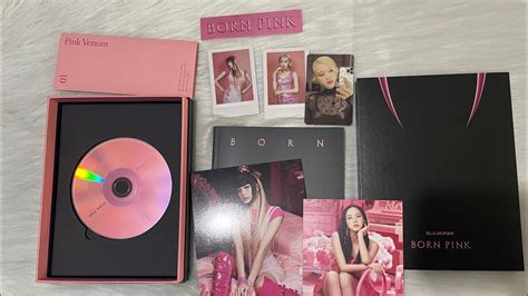 Unboxing BLACKPINK 2nd Álbum BORN PINK ver Pink YouTube