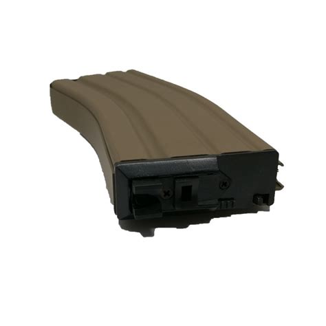 WE Tech Greengas Magazine Open Bolt For WE M4 SCAR 30 BB TAN