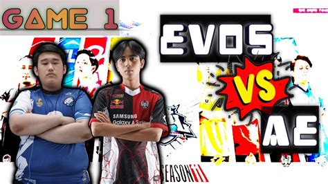 EVOS VS ALTER EGO GAME 1 PLAYOFFS MPL ID S11 YouTube