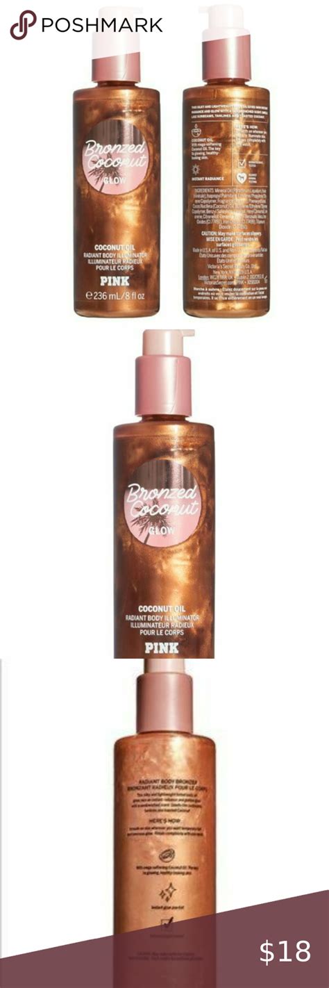 Vs Pink Bronzed Coconut Radiant Body Illuminator Vs Pink Illuminator Body