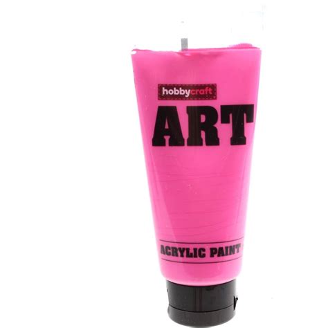 Hobbycraft Art Acrylic 75 Ml Paint Tube Different Colours Painting Art