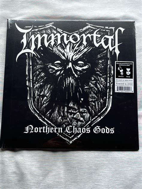 Immortal Northern Chaos Gods Lp Hobbies And Toys Music And Media Vinyls On Carousell