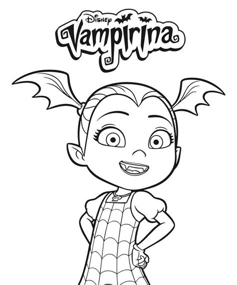 Desenhos De Vampirina Para Colorir WONDER DAY Desenhos Para Colorir