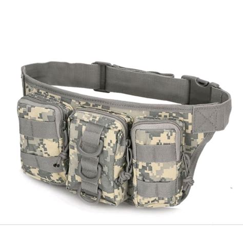 Bolsa Pochete masculino feminina De Cintura Táica Militar Molle