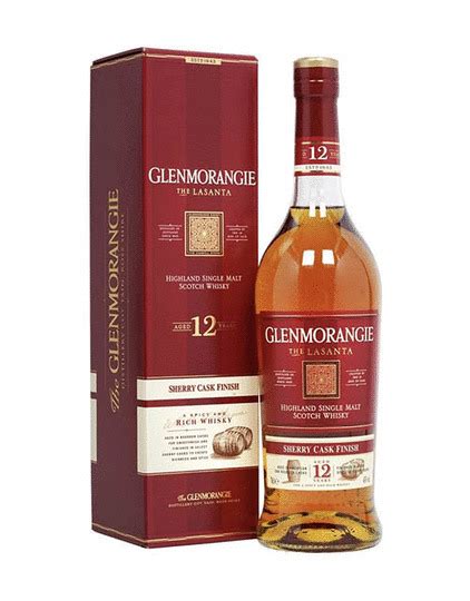 Glenmorangie The Lasanta Sherry Cask Extra Matured 12 Year Old Single ...