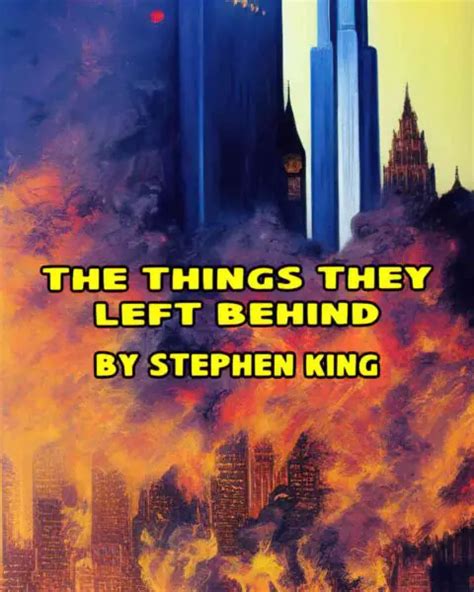 The Things They Left Behind By Stephen King Short Story Analysis SLAP