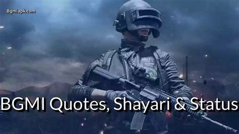 Best Bgmi Quotes Shayari Status Captions And Signatures Bgmi Apk