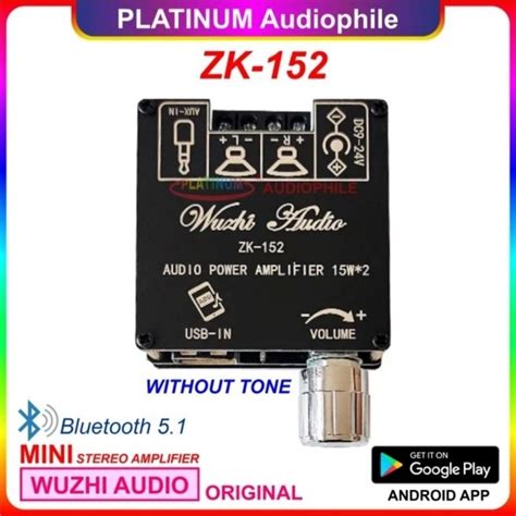 Jual Bluetooth Amplifier Class D X W Hifi Stereo Class D