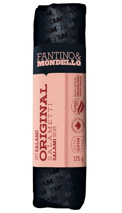 Dry Salametti Original Charcuteries Fantino Mondello