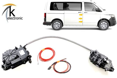 VW T6 1 Zuziehhilfe SoftClose Schiebetür Nachrüstpaket K ELECTRONIC