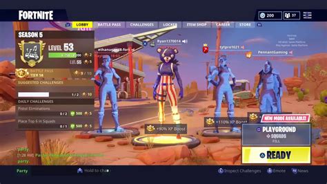 Fortnite Live Playing With Subs V Playground Ps Road To