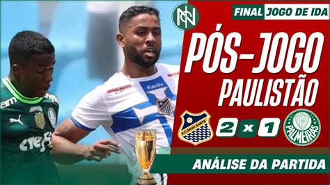 PÓS JOGO ÁGUA SANTA 2X1 PALMEIRAS PAULISTÃO 2023 VemPraLive YouTube