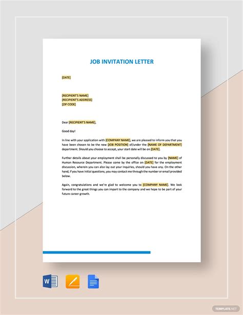 Focus Group Invitation Letter Sample