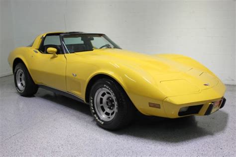 Chevrolet Corvette Stingray Automatic Yellow Black Interior Clean