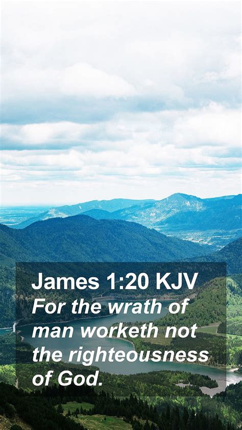 James 1 20 KJV Mobile Phone HD Phone Wallpaper Pxfuel