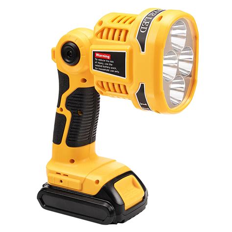 LED Pivot Light Torch For Dewalt DCL040N 45 Rotating Head 18V XR Li