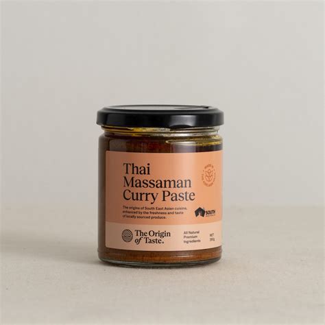 Thai Massaman Curry Paste - The Origin of Taste