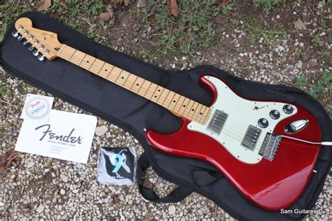 Fender Stratocaster Blacktop Hh Candy Apple Red 2011 Provence Alpes