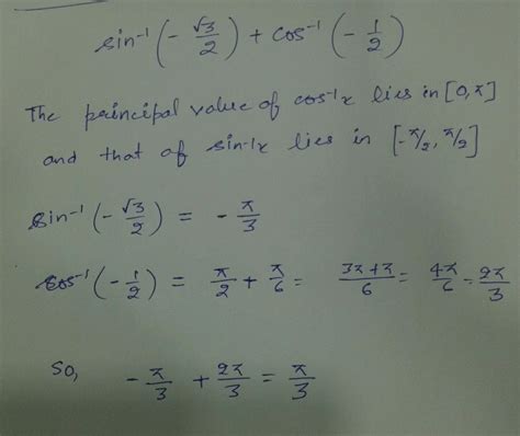 Question Write The Value Of Sin Left Frac Sqrt