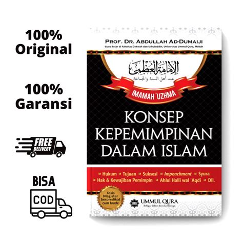 Jual Buku Konsep Kepemimpinan Dalam Islam Shopee Indonesia