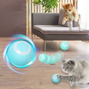 Rollway Pcs Balle De Jeux Interactive Pour Chat Jouet Interactif Boule