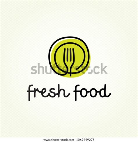 Fresh Food Logo Design Template Vector Stock Vector (Royalty Free ...