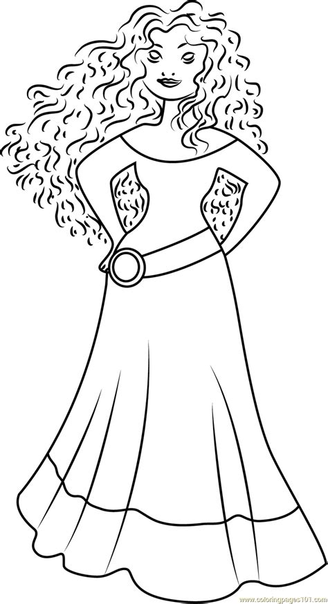 10 Best Merida Coloring Pages