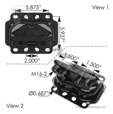 Soporte Trasero Kenworth T680 T880 W900 U30027 U30027000 Meses Sin