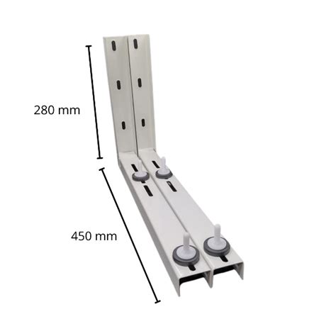 Suporte 450mm para instalação de ar condicionado tipo Split Condensador