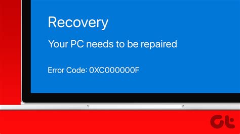 Diez formas de corregir el código de error 0xc000000f en Windows 11