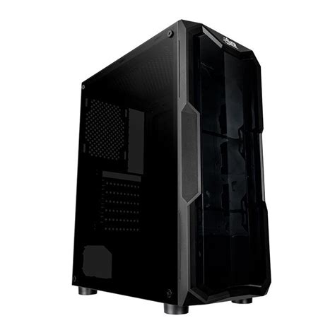 Gabinete Gamer Aigo Aquarius Preto Lateral Acrilico Pichau