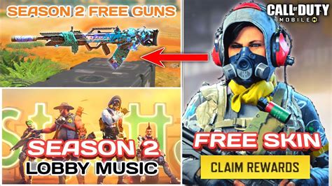 New Season 2 Background Music Free Character Free Weapons Codm