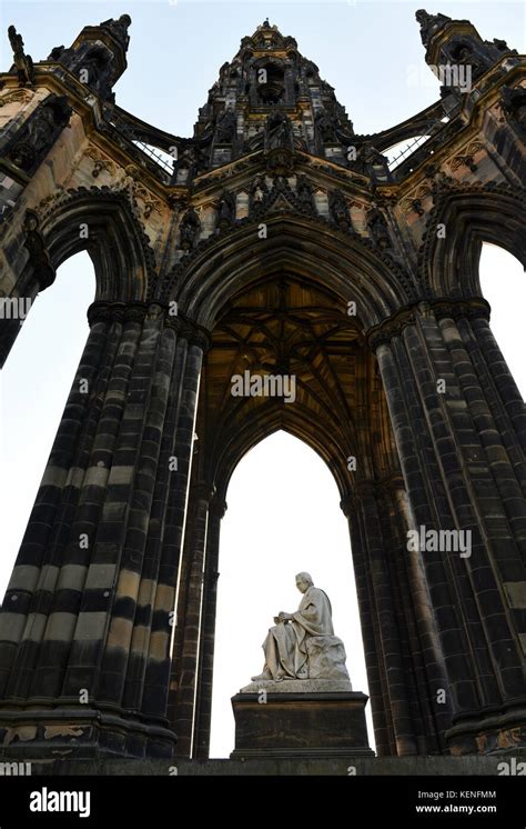 The Scott Monument in Edinburgh Stock Photo - Alamy