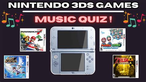 Nintendo 3ds Music Quiz 30 Games Youtube