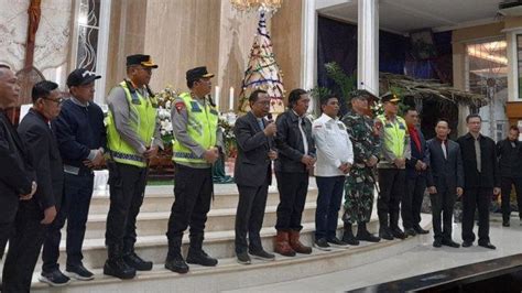 Tinjau Misa Natal Di Gereja Kristus Raja Serang Al Muktabar Pastikan