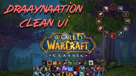 Classic Wow Clean Ui Addons Overview Youtube