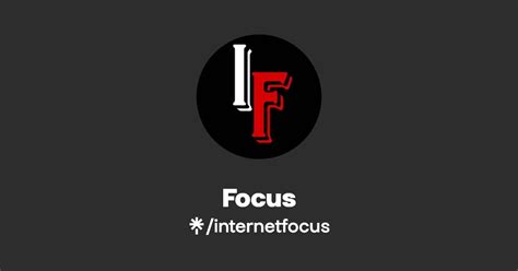 Focus Instagram Facebook TikTok Linktree