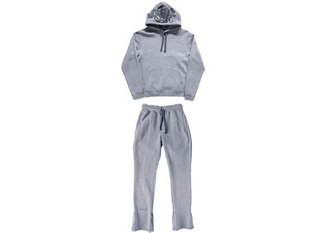 Syna World Syna Logo Tracksuit Greygrey Mens Fw23 Us