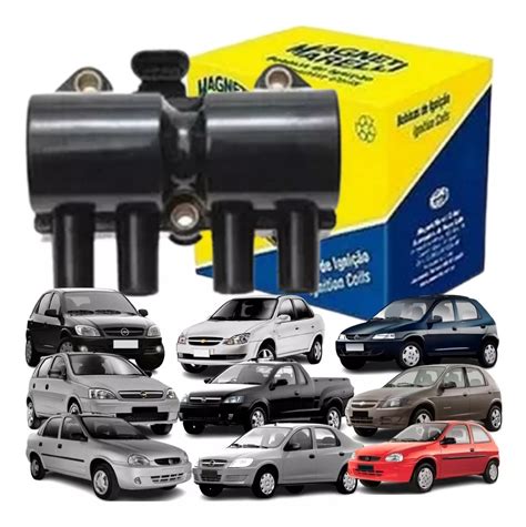 Bobina Magneti Marelli Gm Celta Corsa Prisma Meriva Montana Mebuscar