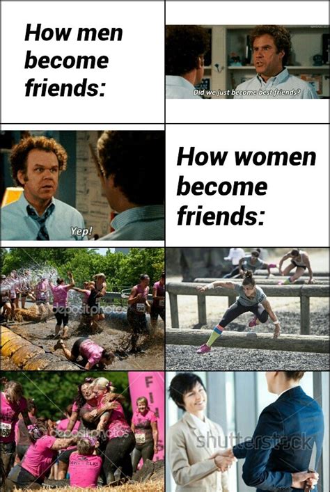 how men and women become friends - Meme by truehulk62 :) Memedroid