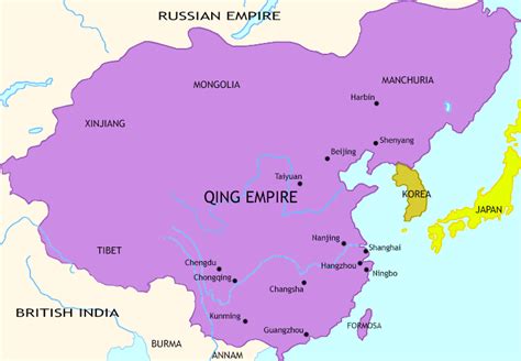 Qing Dynasty Map