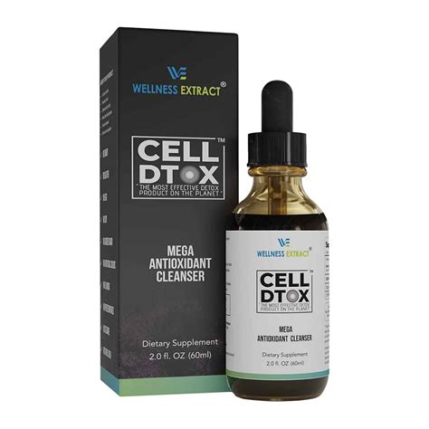 Cell Dtox Humic Fulvic Acid And Zeolite Natural Detox Drops We