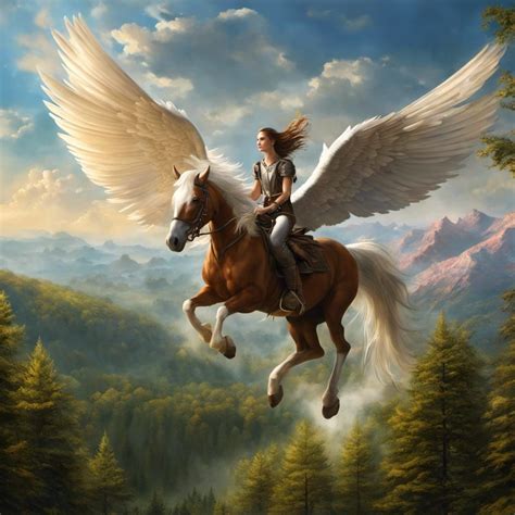 Pegasus Rider Ai Generated Artwork Nightcafe Creator