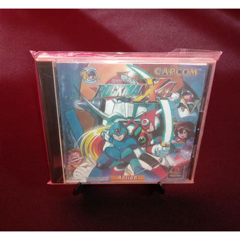 Rockman X Ps Original Jp Playstation Psone Capcom Shopee Brasil